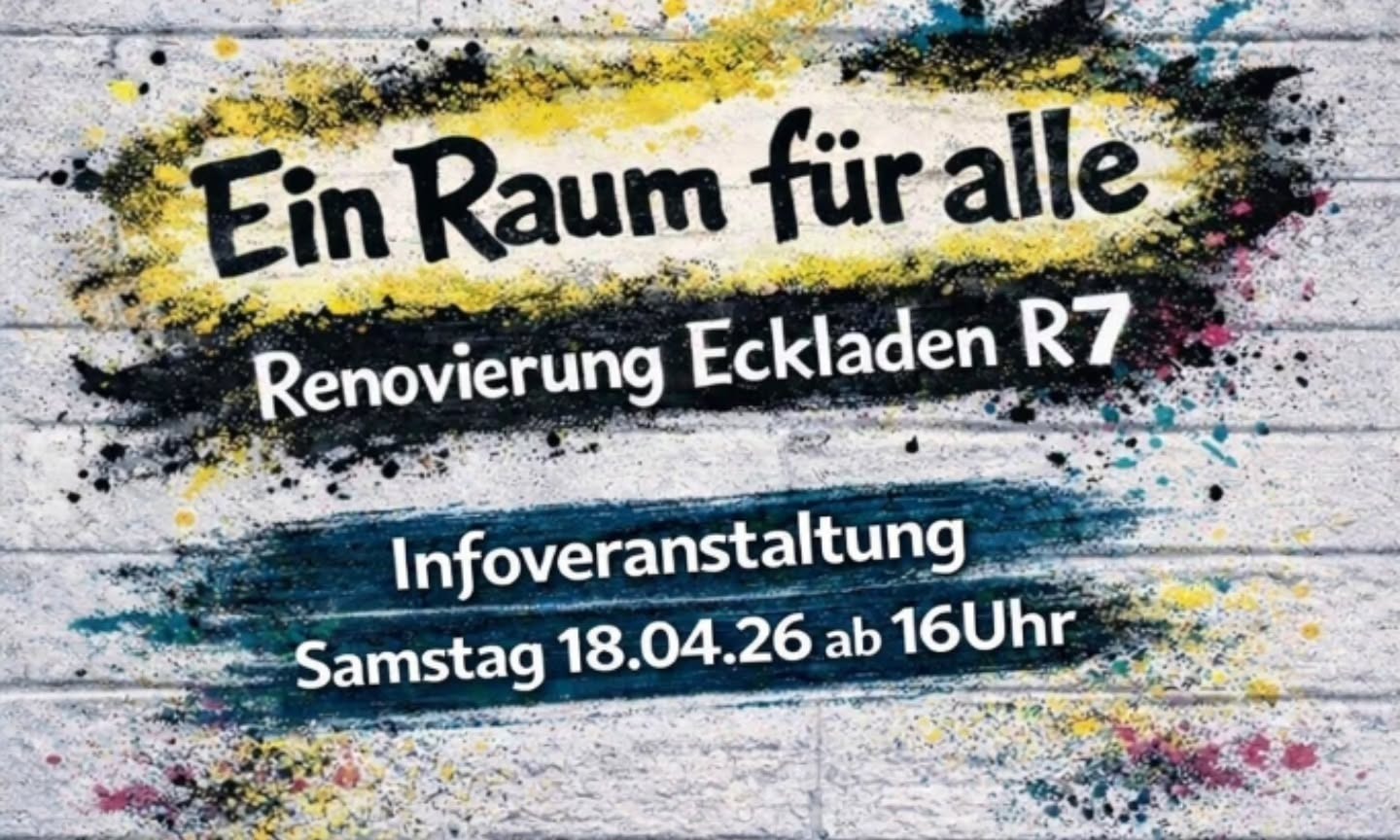 Ein Raum für alle – Renovierung Eckladen R7