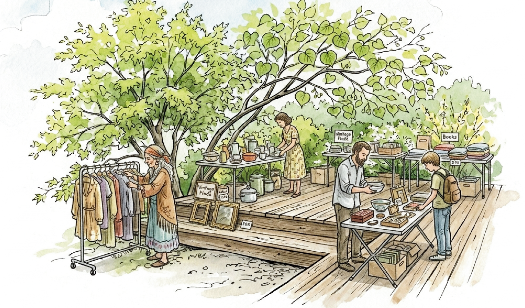 Flohmarkt am 30.05. an den Ottoterrassen